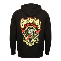 GAS MONKEY GARAGE- MIKINA NA ZIP "SPARKPLUGS"