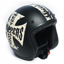 OTEVŘENÁ HELMA WCC- Gangscript Helmet - Matte Black